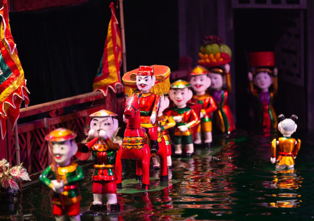 Experience traditional Vietnamese Arts at a Water Puppet Show