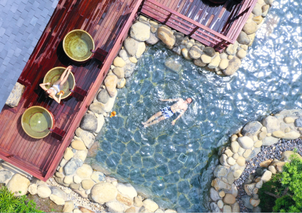 Unwind in Quang Hanh’s natural hot springs