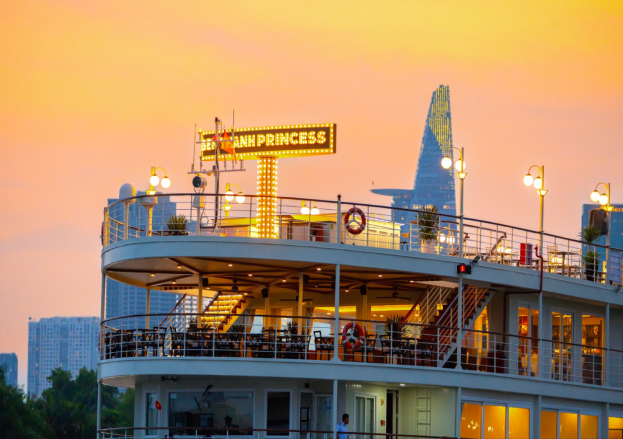 Cruise the Saigon River and watch the city flow