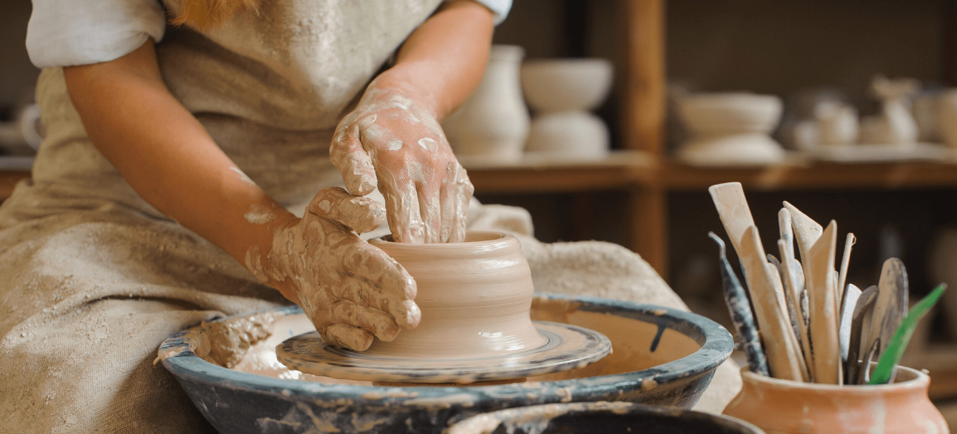 Create your own masterpiece: Hands-On pottery experience at Bat Trang village