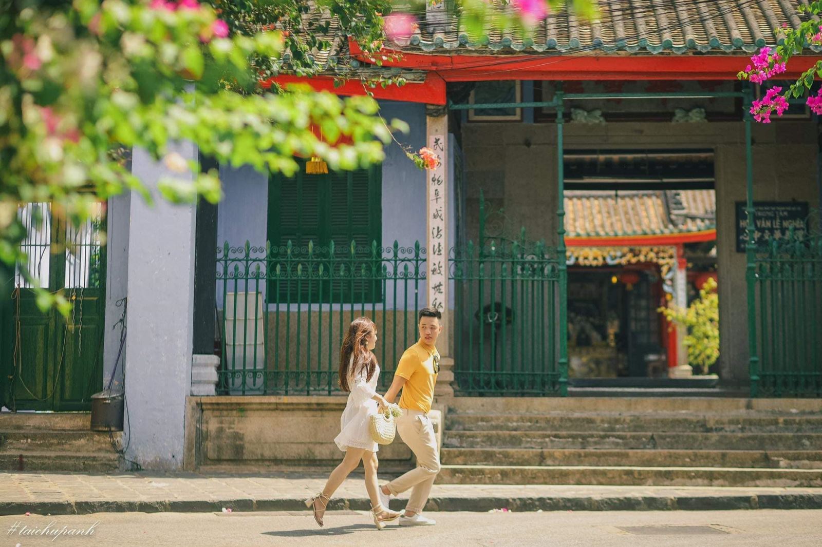 Enjoying a romantic honeymoon in Hoi An