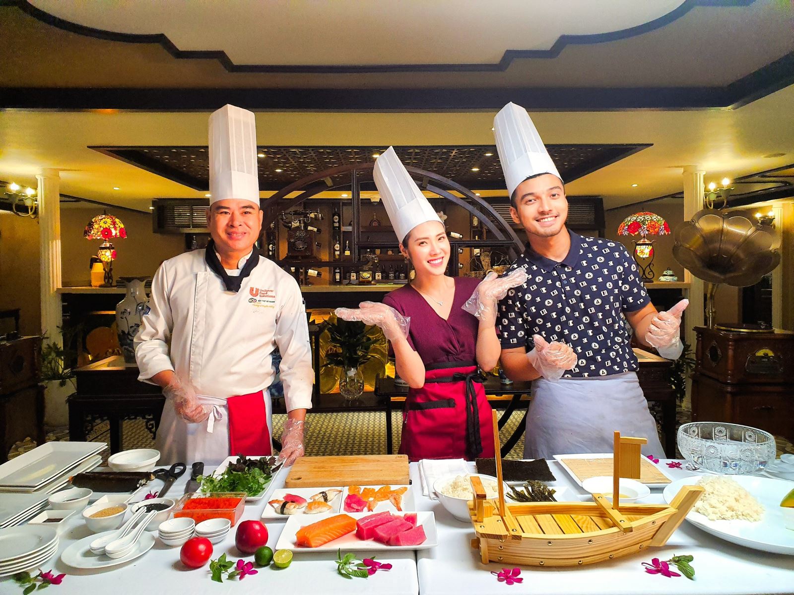 Cook and savor Vietnamese dishes in a floating cooking class
