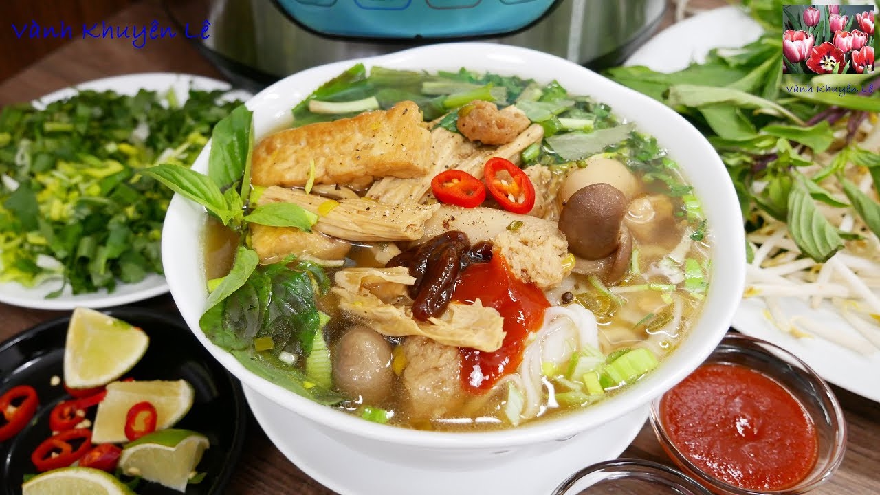 Do not miss Vietnamese Vegetarian Pho when visiting Vietnam
