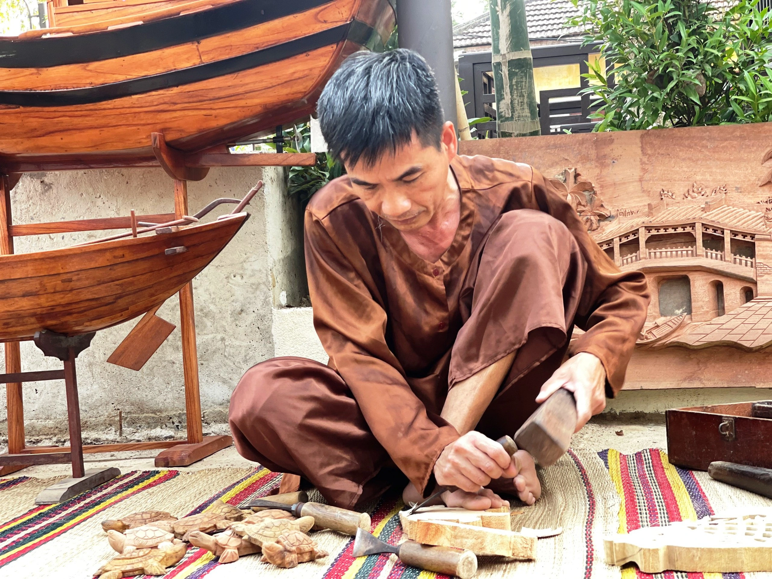 Discover the art of Woodworking at Kim Bong carpentry village