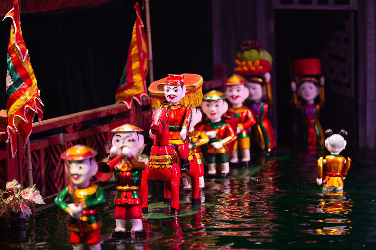Experience traditional Vietnamese Arts at a Water Puppet Show