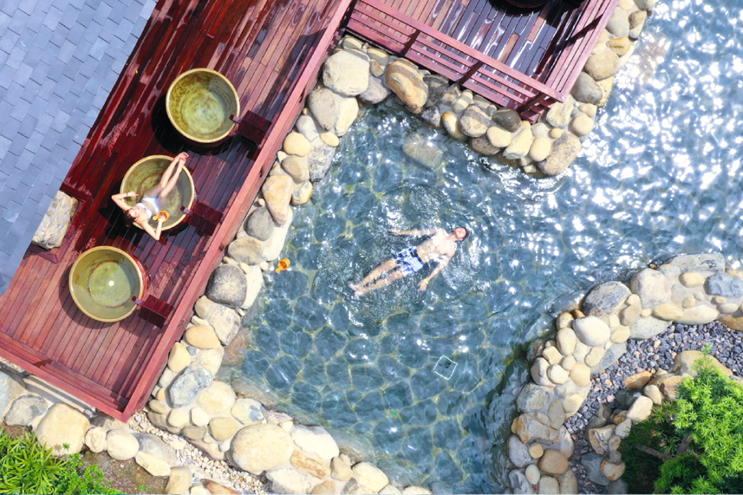 Unwind in Quang Hanh’s natural hot springs